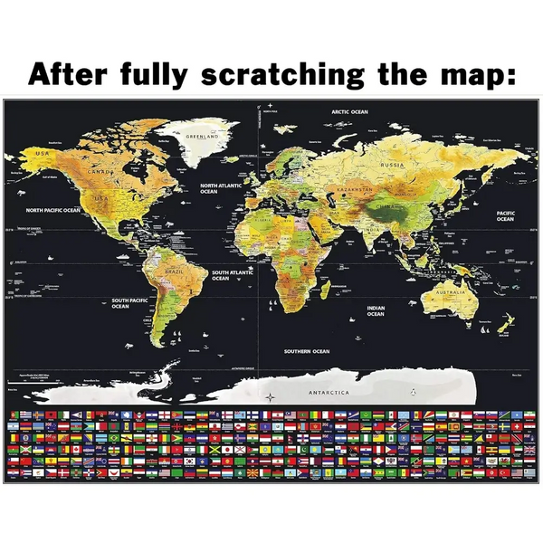 World Scratch Maps